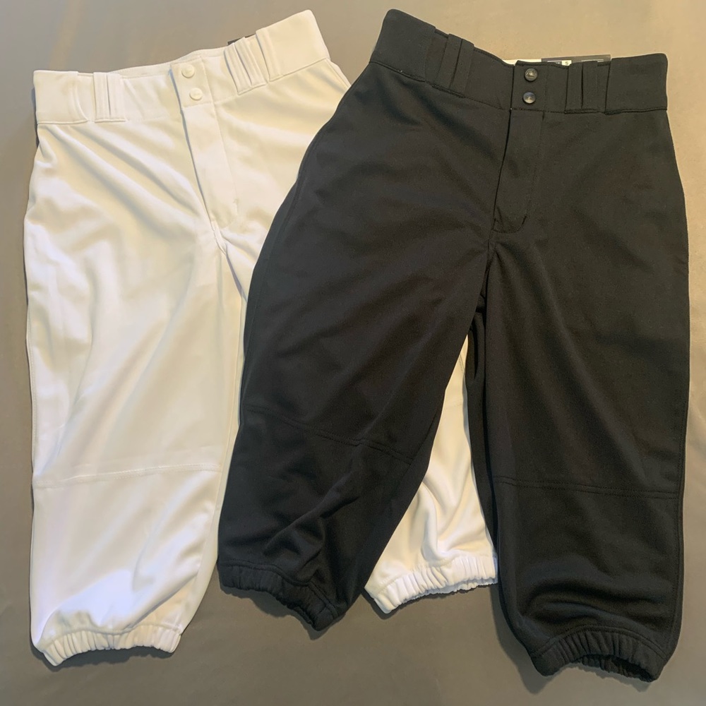Bundle Black & White Champro Baseball Adult Pants Size Small